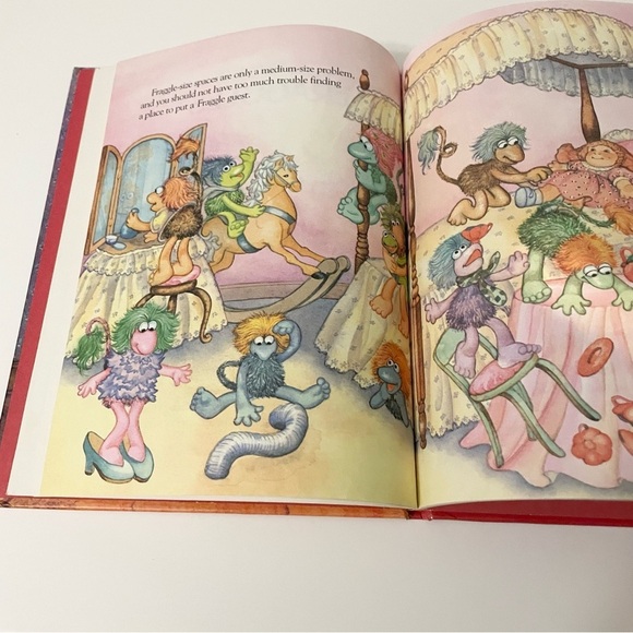 Vintage 1985 First Edition Meet The Fraggles Hardcover Book - Picture 15 of 16